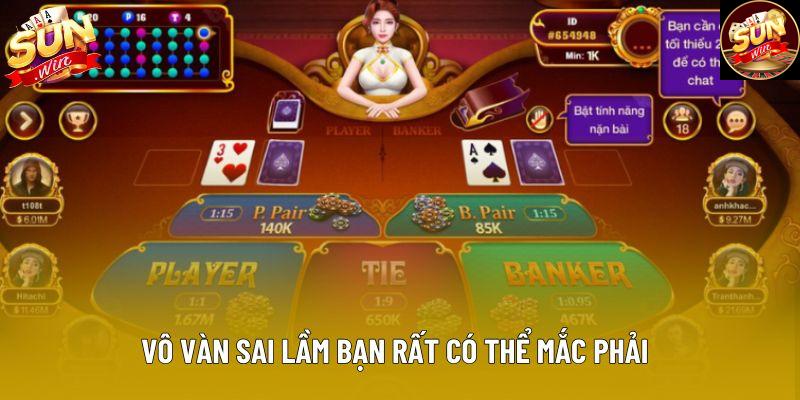 Vô vàn sai lầm bạn rất có thể mắc phải