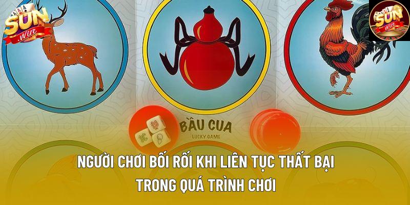 Người chơi bối rối khi liên tục thất bại trong quá trình chơi Người chơi bối rối khi liên tục thất bại trong quá trình chơi