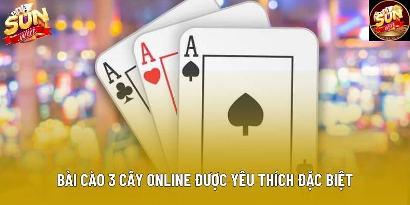 Bài cào 3 cây online được yêu thích đặc biệt Bài cào 3 cây online được yêu thích đặc biệt