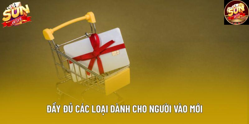 Đầy đủ các loại dành cho người vào mới