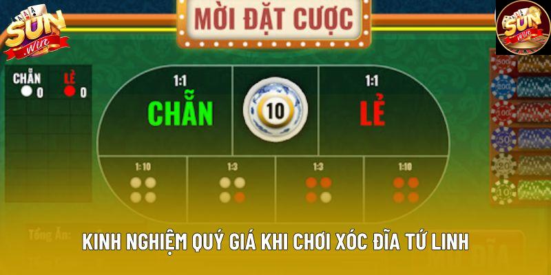 Kinh nghiệm quý giá khi chơi xóc đĩa tứ linh Kinh nghiệm quý giá khi chơi xóc đĩa tứ linh