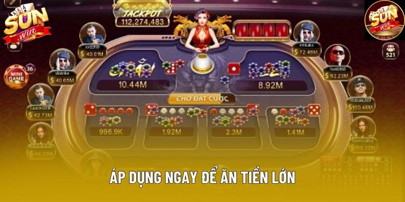 Áp dụng ngay để ăn tiền lớn Áp dụng ngay để ăn tiền lớn