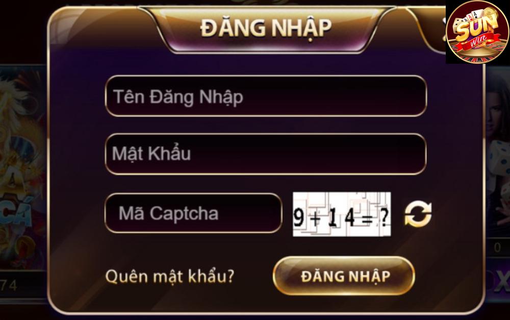 Hướng Dẫn Đăng Nhập Tài Khoản Sunwin