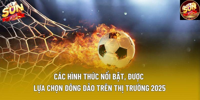 Các hình thức nổi bật, được lựa chọn đông đảo trên thị trường 2025