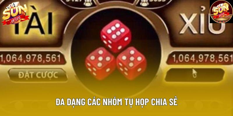Đa dạng các nhóm tụ họp chia sẻ Đa dạng các nhóm tụ họp chia sẻ