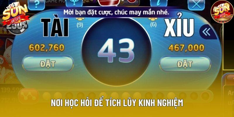 Nơi học hỏi để tích lũy kinh nghiệm Nơi học hỏi để tích lũy kinh nghiệm